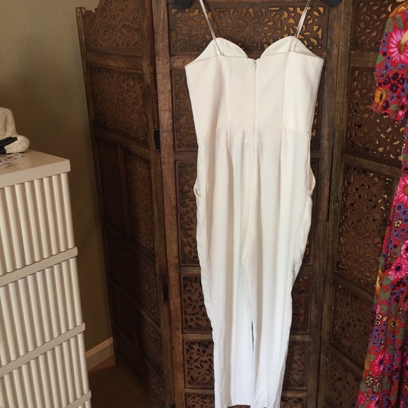 NEW Cherri Jumpsuit in Ivory Amanda Uprichard - Picture 4 of 6